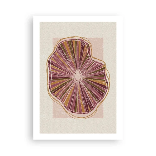 Poster - Radial Abstract - 50x70 cm