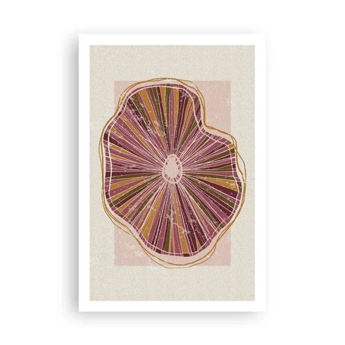 Poster - Radial Abstract - 61x91 cm