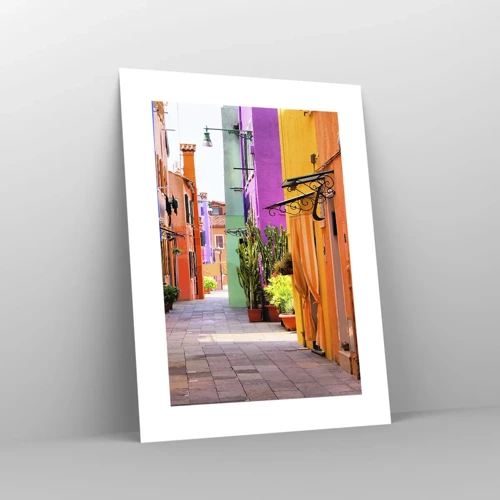 Poster - Rainbow Alley - 30x40 cm