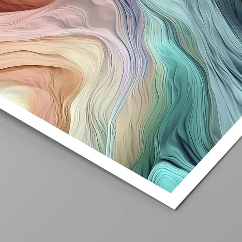 Poster - Rainbow Wave - 30x40 cm