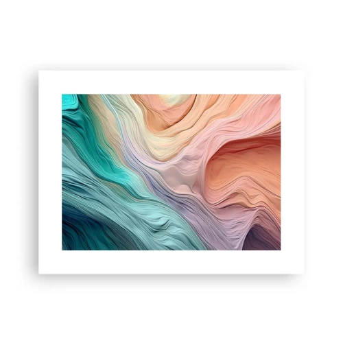 Poster - Rainbow Wave - 40x30 cm