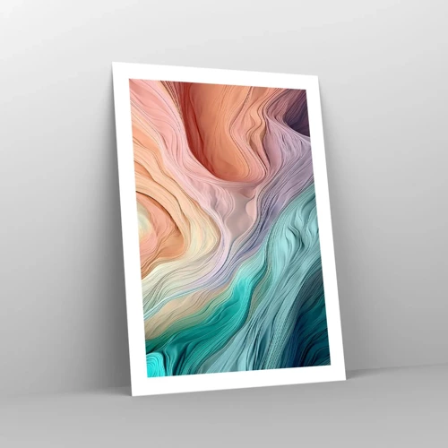 Poster - Rainbow Wave - 50x70 cm