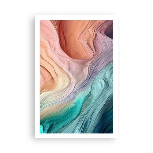 Poster - Rainbow Wave - 61x91 cm