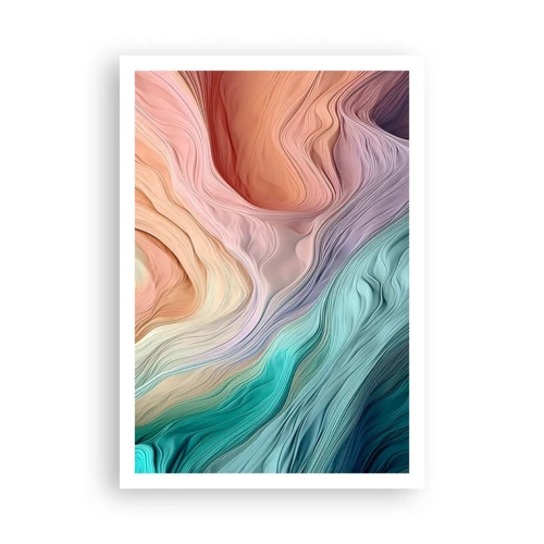 Poster - Rainbow Wave - 70x100 cm