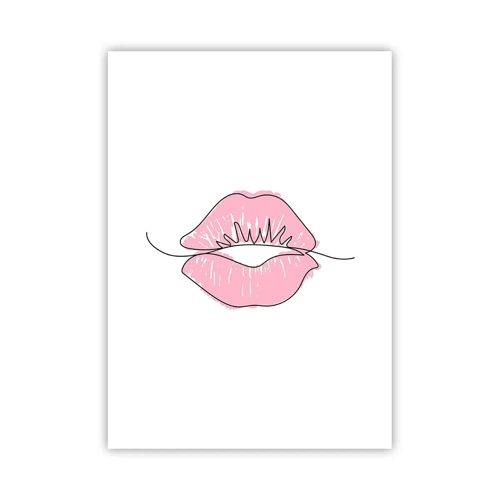 Poster - Ready for a Kiss? - 50x70 cm