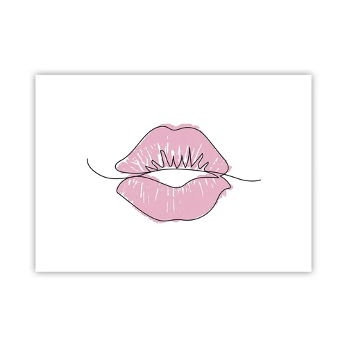 Poster - Ready for a Kiss? - 70x50 cm