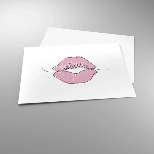 Poster - Ready for a Kiss? - 70x50 cm