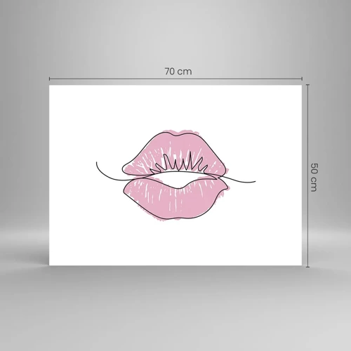 Poster - Ready for a Kiss? - 70x50 cm