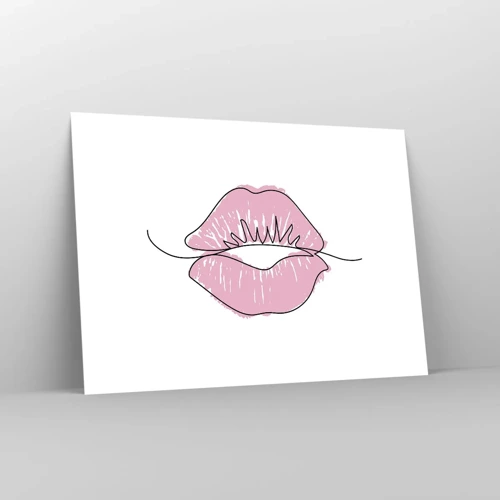 Poster - Ready for a Kiss? - 70x50 cm