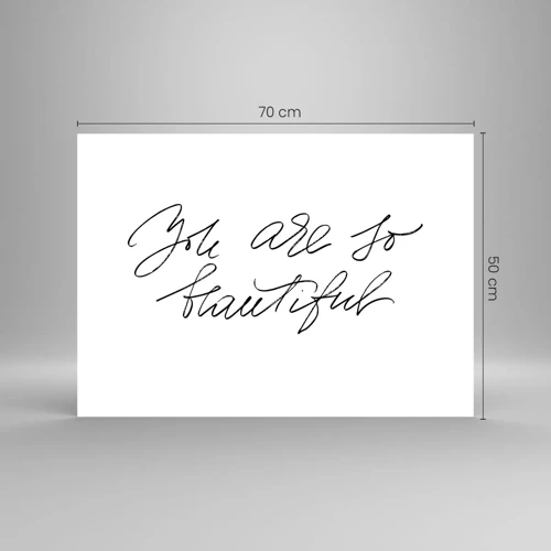 Poster - Really, Believe Me... - 70x50 cm