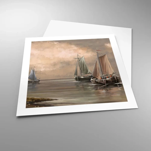 Poster - Return of Sailors - 50x50 cm