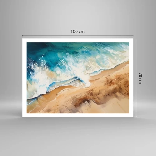 Poster - Returning Wave - 100x70 cm