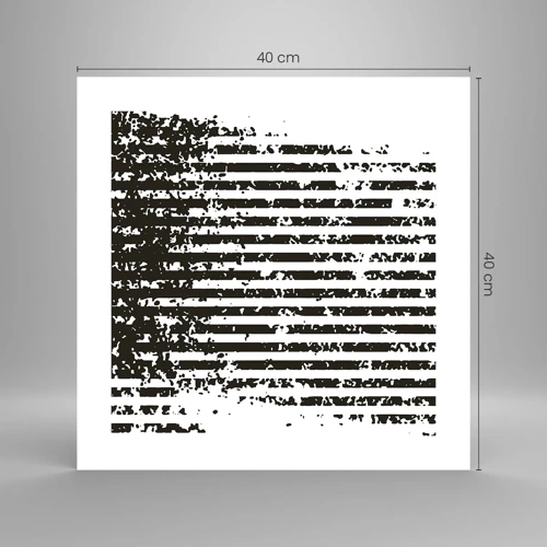 Poster - Rhythm and Noise - 40x40 cm