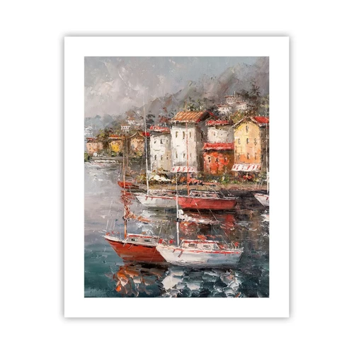 Poster - Romantic Marina - 40x50 cm