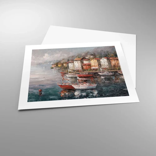 Poster - Romantic Marina - 50x40 cm