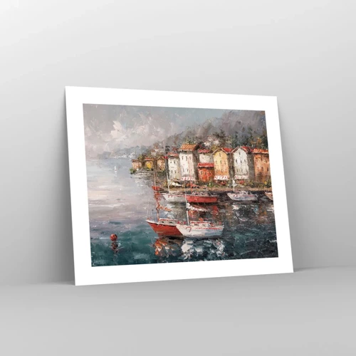 Poster - Romantic Marina - 50x40 cm