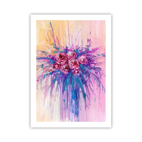 Poster - Rose Fountain - 50x70 cm