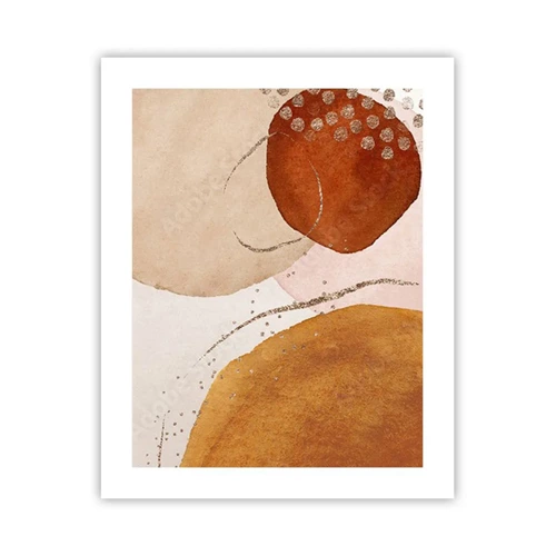 Poster - Roundness and Movement - 40x50 cm