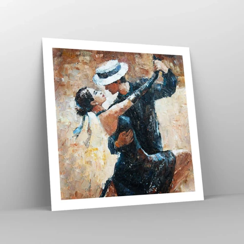 Poster - Rudolf Valentino Style - 60x60 cm