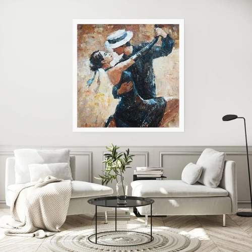 Poster - Rudolf Valentino Style - 60x60 cm