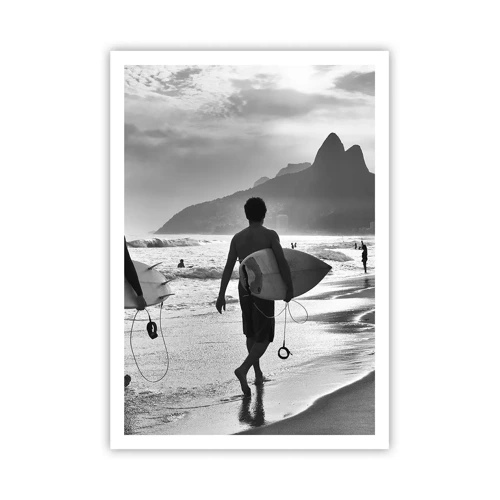 Poster - Samba for One Wave - 70x100 cm