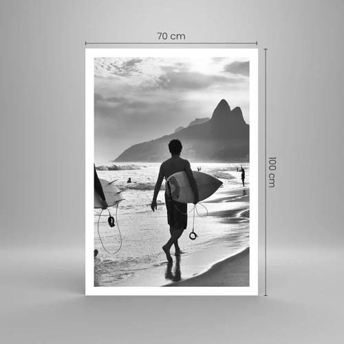 Poster - Samba for One Wave - 70x100 cm