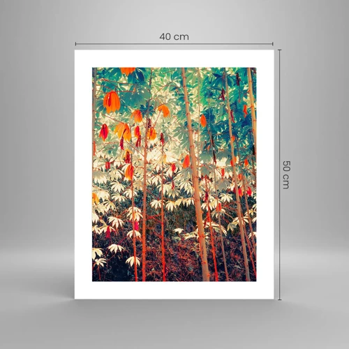 Poster - Secret Life of Leaves - 40x50 cm