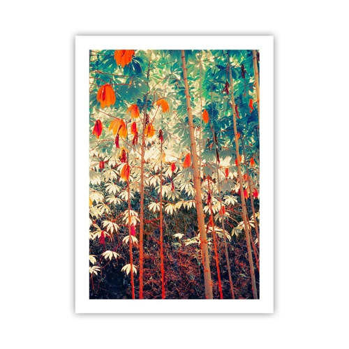 Poster - Secret Life of Leaves - 50x70 cm