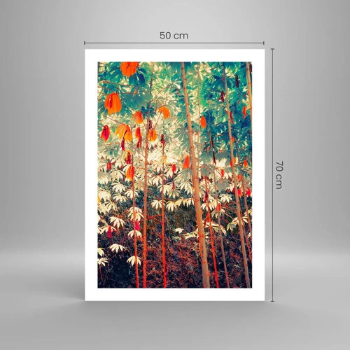 Poster - Secret Life of Leaves - 50x70 cm