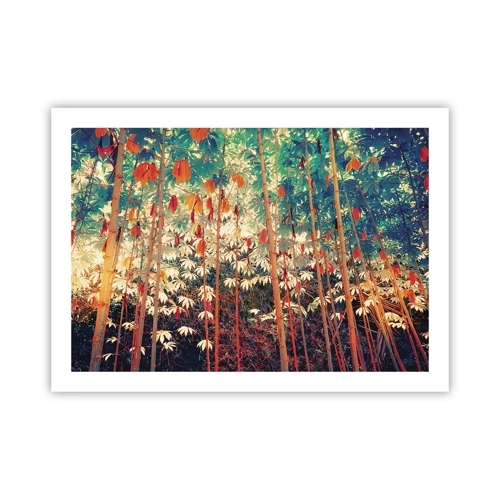 Poster - Secret Life of Leaves - 70x50 cm