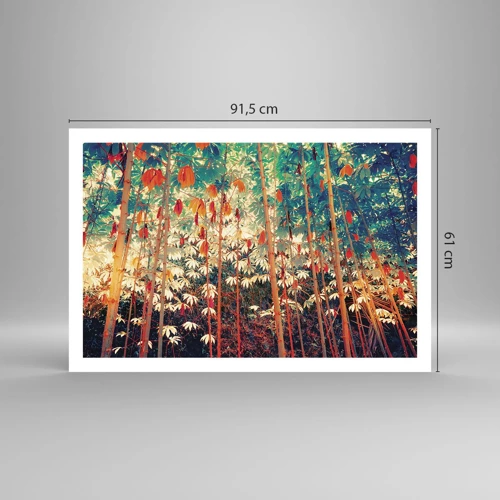 Poster - Secret Life of Leaves - 91x61 cm