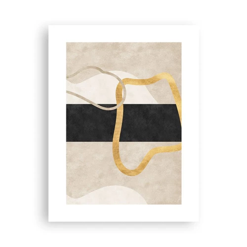 Poster - Shapes in Loops - 30x40 cm