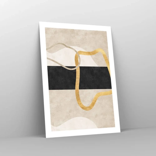 Poster - Shapes in Loops - 50x70 cm