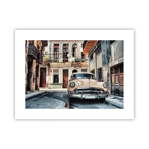 Poster - Siesta in Havana - 40x30 cm