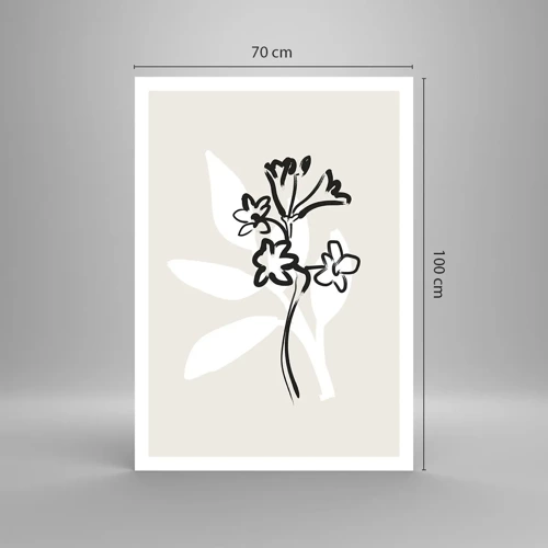 Poster - Sketch for Herbarium - 70x100 cm