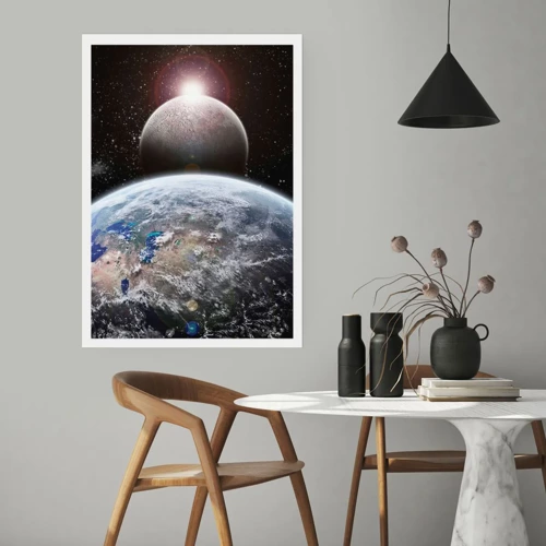 Poster - Space Landscape - Sunrise - 61x91 cm