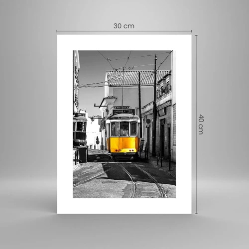 Poster - Spirit of Lisbon - 30x40 cm