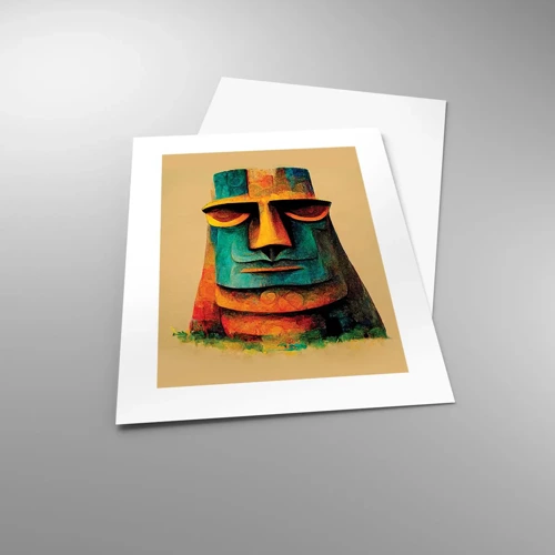 Poster - Statuesque but Friendly - 30x40 cm