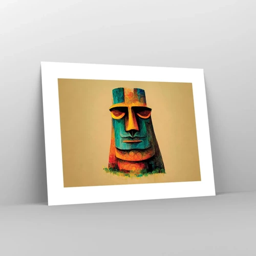 Poster - Statuesque but Friendly - 40x30 cm