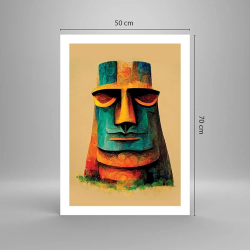 Poster - Statuesque but Friendly - 50x70 cm