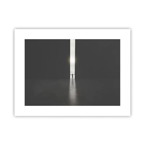 Poster - Step to Bright Future - 40x30 cm