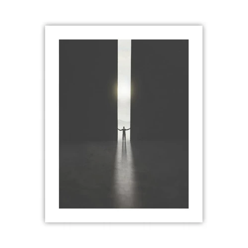 Poster - Step to Bright Future - 40x50 cm