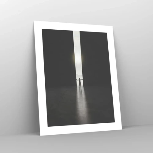 Poster - Step to Bright Future - 40x50 cm