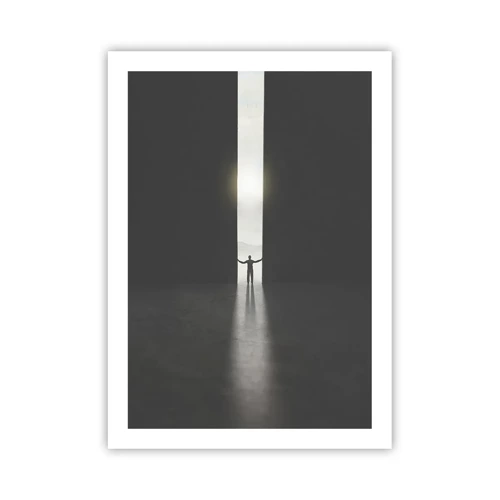 Poster - Step to Bright Future - 50x70 cm