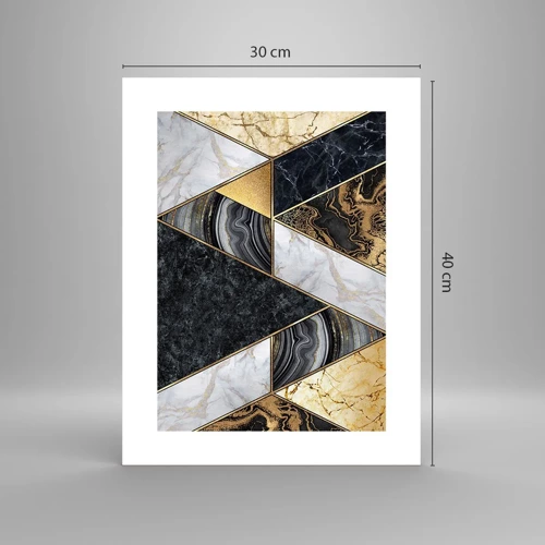 Poster - Stone on Stone - 30x40 cm