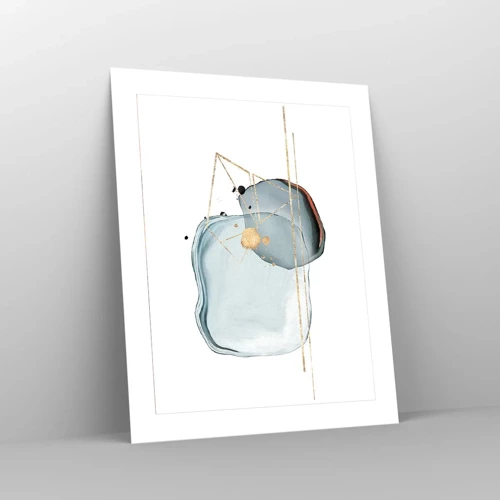 Poster - Study of a Raindrop - 40x50 cm