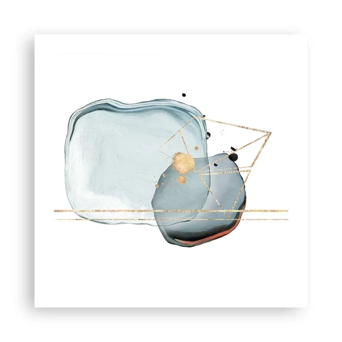 Poster - Study of a Raindrop - 50x50 cm