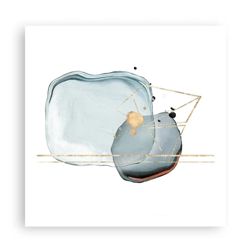 Poster - Study of a Raindrop - 60x60 cm