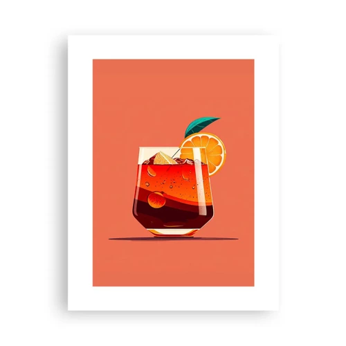 Poster - Summer Refreshment - 30x40 cm