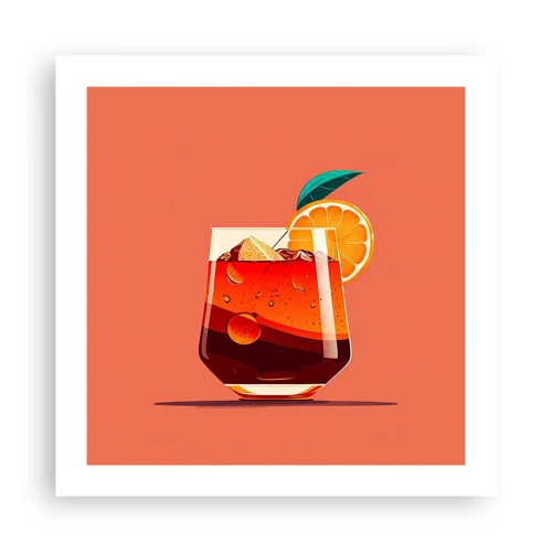 Poster - Summer Refreshment - 50x50 cm